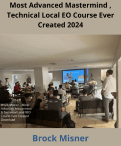 Most Advanced Mastermind , Technical Local EO Course Ever Created 2024 by Brock Misner