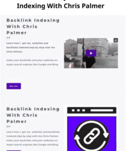 SEO Course by Backlinks Indexing With Chris Palmer