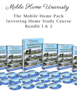 The Mobile Home Park Investing Home Study Course Bundle 1 & 2 by Mobile Home University