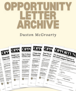 Opportunity Letter Archive - Duston McGroarty