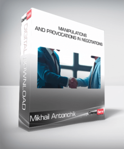 Mikhail Antonchik – Manipulations and provocations in negotiations (Russian with English Subtitles)