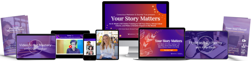 Richard Taubinger Kylie Slavik - Your Story Matters