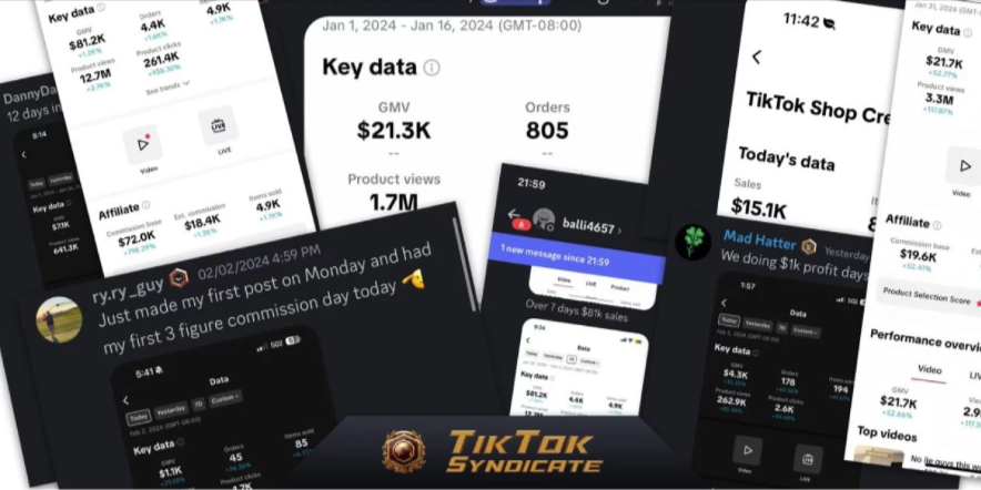 TikTok Syndicate - The Ultimate Guide to Paying Your Bills With TikTok Shop